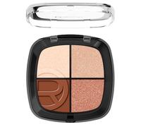 L'Oréal Paris Rendez-Vous Couleur Eye & Cheek Quad, paleta de maquillaje todo en uno para ojos y mejillas, acabado mate a metálico, altamente pigmentado y fácil de difuminar, color Essential Nudes