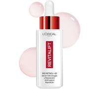 L'Oréal Paris Revitalift Clásico Sérum Reparador con Pro Retinol, 30ml | Vitamina B5, Adenosina Elasti Péptidos, Reduce Arrugas, Refuerza Barrera Cutánea, Hidratación Profunda, Revitalift
