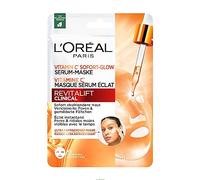 L'Oréal Paris Revitalift Clinical - Mascarilla con vitamina C | Ácido salicílico, Ilumina y unifica la tez, Purifica los poros, Alisa el grano de piel, Hidratante