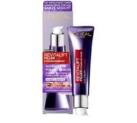 L'Oréal Paris Revitalift Filler - Crema antiedad para ojos con ácido hialurónico, para la cara, rellenador antiarrugas y voluminizador, vitaminas CG y E, 30 ml