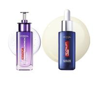 L'Oréal Paris Revitalift Filler Serúm PDRN + Revitalift Laser Serúm Noche | Retinol Puro Aprobado por Dermatólogos, Reduce Manchas, Ácido Hialurónico y PDRN, Rellena Arrugas, Piel Hidratada y Iluminosa