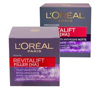 L'Oréal Paris Revitalift Filler - Tratamiento antiarrugas noche y día con ácido hialurónico