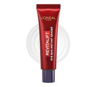 L'Oréal Paris Revitalift Laser Eye Bag - Borrador instantáneo, crema antienvejecimiento, reduce las arrugas, la hinchazón y la hinchazón, adecuado para todo tipo de piel