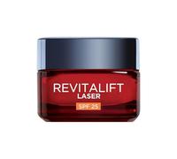 L'Oréal Paris Revitalift Laser X3 Crema facial antiarrugas antiedad con ácido hialurónico y Pro-Xylane, antimanchas, protección SPF 25 - 50 ml