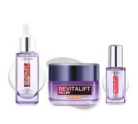 L'Oréal Paris Revitalift Sérum 30ml + Ojos 20ml + Crema Día SPF50 50ml