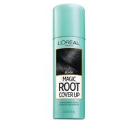 L'Oreal Paris Root Cover Up Gray - Corrector en spray (2 onzas, 60 g), color negro