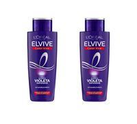 L'Oréal Paris | Rutina Elvive Color Vive Champú o mascarilla Violeta Matizador para el pelo con mechas, rubio, decolorado o gris 200ml