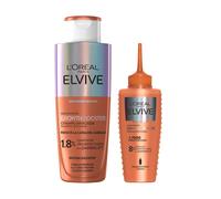 L'Oréal Paris | Rutina Elvive Growth Booster Champú, acondicionador o sérum Anticaída 200ml Sin Sulfatos* (*sin tensioactivos sulfatados)
