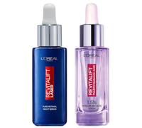 L'Oréal Paris Serum Ácido Hialurónico y Serum Retinol Láser Revitalift