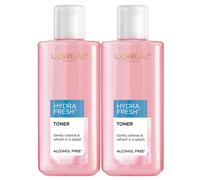 L'Oreal Paris Skincare Hydraresh Tner Tner con la vitamina B5 para un tez ms suave ms brillante 2 recuento