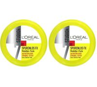 L'Oréal Paris Studio Line Pasta para efecto corrugado, 75 ml (Paquete de 2)