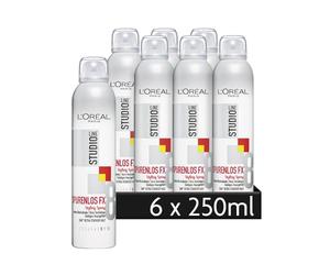 L'Oréal Paris Studio Line spray de peinado sin dejar rastro FX ultra fuerte 250 ml, 6-pack (6 x 250 ml)