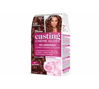L'Oréal Paris Tinte para el cabello semipermanente sin amoníaco, 535 Chocolate, color de cabello brillante, acabado de aspecto natural, para hasta 28 champús, Casting Crème Gloss, 1 aplicación