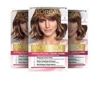 L’Oréal Paris Colección Excellence 3-Fold Care Crema Color 7 Rubio medio 1 Stk.
