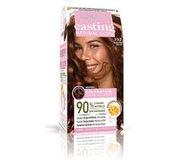 L'ORÉAL PARIS - Tinte permanente para el cabello - Color ultra brillante - Sin amoniaco - 90% ingredientes naturales - Casting Natural Gloss - Nuance: Auburn especiado (553)