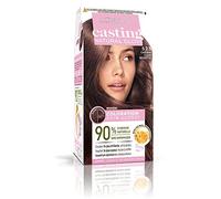 L'ORÉAL PARIS - Tinte permanente ultra brillante, sin amoniaco - 90% ingredientes naturales - Casting Natural Gloss - Nuance: marrón claro avellana (523)