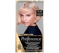L'Oréal Paris Tinte Preference,9.23 Rosa Puro, Rubio muy claro