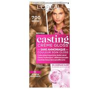 L'ORÉAL PARIS - Tinte semipermanente para el cabello, tono sobre tono, color brillante, sin amoniaco, crema fundida, color rubio (7.0)