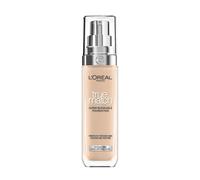 L'Oréal Paris Make-up designer R3/C3, Fundación Líquida, Beige Rose, 30 ml | Con ácido hialurónico, cobertura media, acabado natural, textura líquida, para todo tipo de pieles, base True Match
