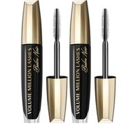 L'Oréal Paris Volume Million Lashes Balm Máscara de Pestañas, 01 Noir (Paquete de 2)