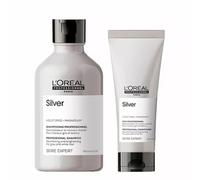 Loreal Profesionnel Serie Expert Duo Plata Champú 300ml y Acondicionador 200ml