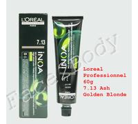 Loreal Professional INOA 60 ml - 7,13 ceniza rubia dorada