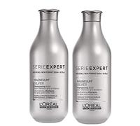 Loreal Professional Magnesium Silver - Champú (2 unidades, 300 ml)