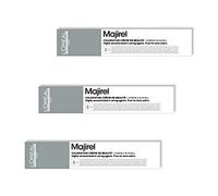 L'Oréal Professionnel Majirel 8 Luz Rubio 3 x 50 ml Crema Color de Cabello Libre de Metales Pesados Blonde