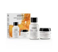 L'Oréal Professionnel Metal Detox Set Viaje Antirrotura del Cabello | Kit de viaje con Champú y mascarilla Profesional. Protege el cabello de la rotura, aportando fuerza e hidratración.