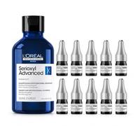 L'Oréal Professionnel Pack Anticaída Serioxyl: Champú 300ml/Aminexil 10x6ml