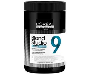 L'Oréal Professionnel Paris BLOND STUDIO Multi-Technik 9 Polvo rubio con aglutinante integrado 500 g