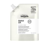 Champú L'Oréal Professionnel para todo tipo de cabello, previene la rotura del cabello y los cambios de color, más brillo, serie Expert, champú Metal DX para rellenar, 500 ml