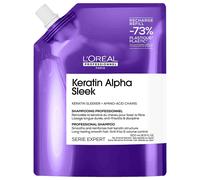 L'Oréal Professionnel Keratin Alpha Sleek El champú profesional remodela el cabello Queratina 500mL Recarga