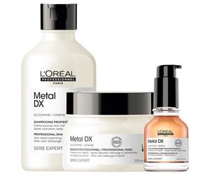 L'Oréal Professionnel Paris Serie Expert Metal DX Juego de 3 piezas