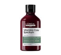 L'Oréal Professionnel Paris Serie Expert Vitamino Color Spectrum Green Dyes Neutralizing Shampoo para cabellos castaños 300 ml