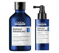 L'Oréal Professionnel Serioxyl Advanced Pack Champú y Sérum Densificante con Stemoxydine 5% y Resveratrol para Cabello Fino o con Pérdida de Densidad