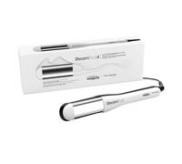 L’Oréal Professionnel,SteamPod 4,Plancha de Pelo Profesional con Tecnología a Vapor, Moldeador Todo en Uno, Alisa, Ondula y Riza, Cuidado Avanzado del Cabello, Todo Tipo de Cabello, Color Blanco