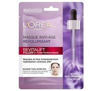 L'Oréal Dermo Expertise Revitalift Filler + Ácido Hialurónico Mascarilla en Tejido Antiarrugas