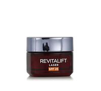 L'Oreal Paris Crema hidratante facial con láser Revitalift con SPF 20, crema de día avanzada antiedad SPY con retinol profesional, ácido hialurónico y vitamina Cg, 50 ml