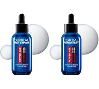 L'Oréal Sérum de Ácido hialurónico para hombre, Para pieles envejecidas, secas y apagadas, Men Expert Power Age, 30ml (Paquete de 2)