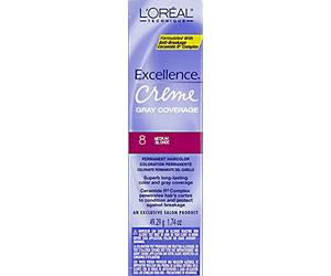 L'Oreal Technique Excellence Creme - Gray Coverage - Medium Blonde 8-1.74oz / 49.29g