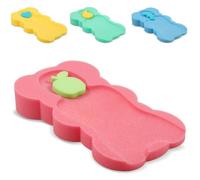 Lorelli, alfombra de baño para bebé, suave, 2 esponjas, con diferentes motivos, colores:rosa