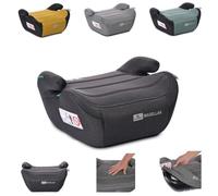 Lorelli asiento elevador infantil i-Size Magellan (125-150cm) funda lavable, color:negro