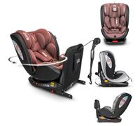 Lorelli asiento infantil Ares i-Size (40-150cm) Isofix, ajustable, giratorio 360, color:marrón