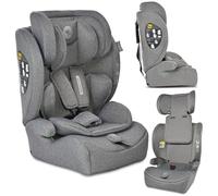 Lorelli asiento infantil i-Size Adventure (76-150 cm), reposacabezas ajustable, color:gris