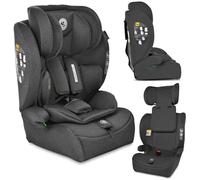 Lorelli asiento infantil i-Size Adventure (76-150 cm), reposacabezas ajustable, color:negro
