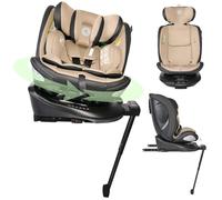 Lorelli Asiento infantil para coche Estate con base Isofix y pata de apoyo, rotación de 360 grados, 0-36 kg, asiento de coche creciente, tamaño i-Size 40-150 cm, asiento para bebé desde el nacimiento