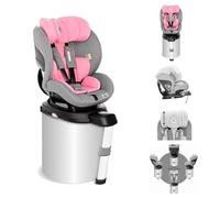 Lorelli asiento infantil Proxima i-Size grupo 0/1/2 (0-25 kg) Isofix ajustable, color:rosa