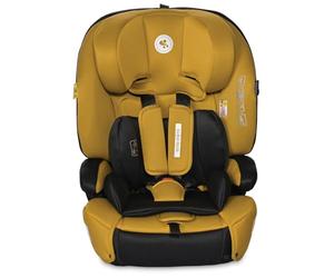 Lorelli asiento kids i-Size Benevento (76-150 cm) Isofix reposacabezas ajustable, color:amarillo