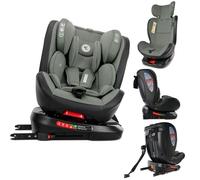 Lorelli asiento niño i-Size Nebula (40-150cm) Isofix giratorio 360° ajustable, color:negro